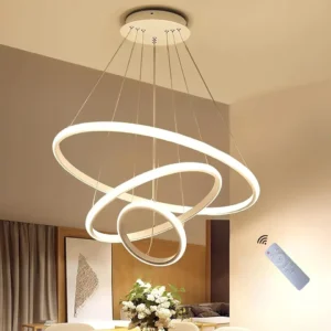 Forrio® 3 Rings Modern LED Chandelier